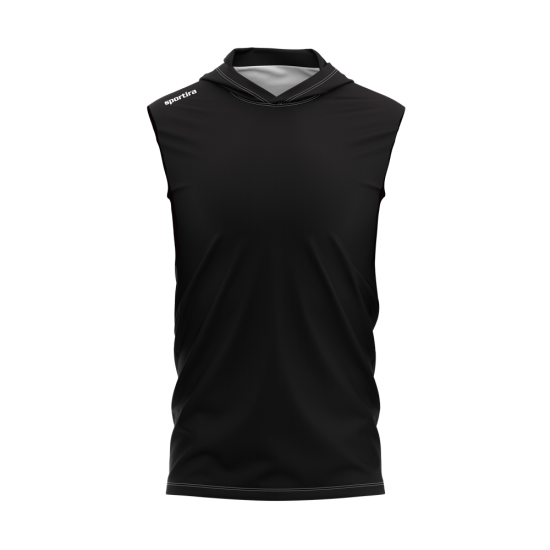 SLEEVELESS WITH HOOD