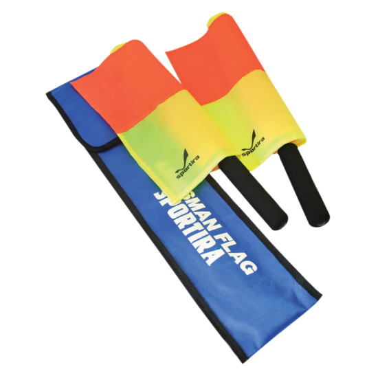 DELUXE- Soccer Linesman Flag with Case